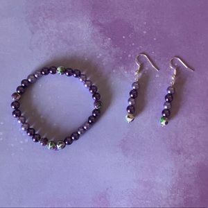 Bracelet and Earring Set